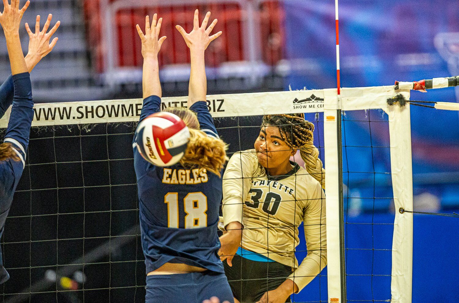 Lafayette vs. Liberty North girls volleyball